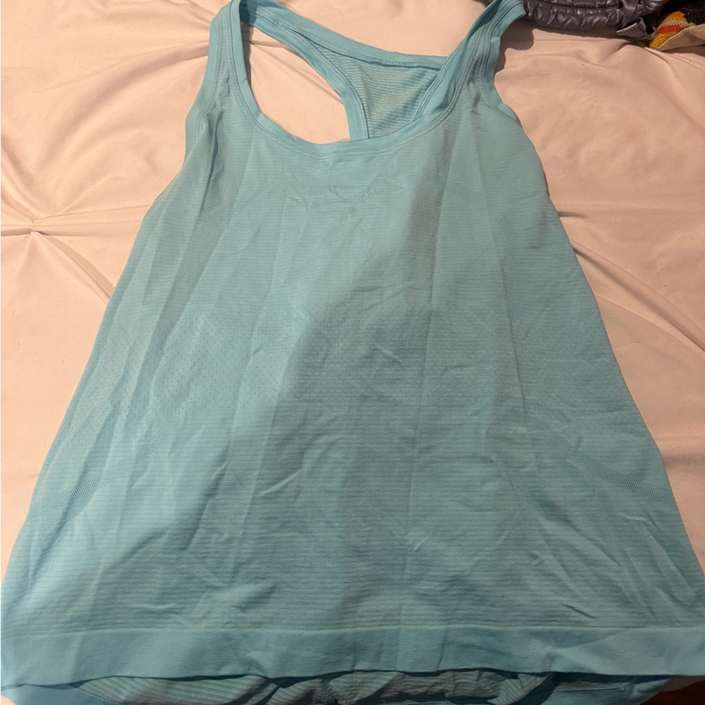 Icing blue lululemon swiftly tech tank